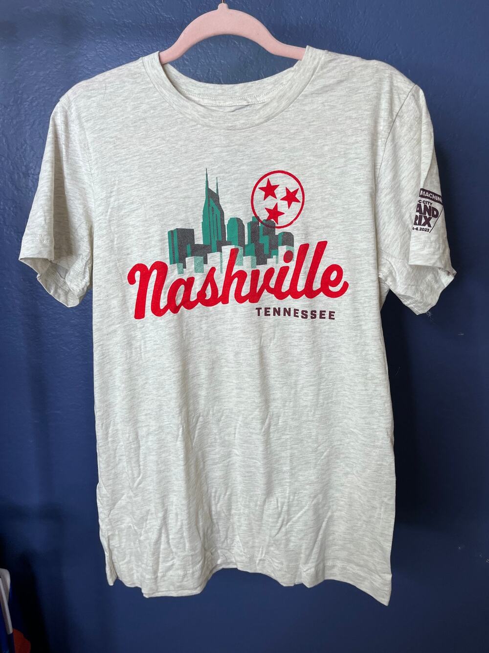 Nashville Tennessee IndyCar Big Machine Music City Grand Prix T-Shirt Med NWT